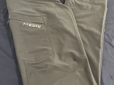 KUIU Attack Hunting Pants Grey Size 38T Technical Outdoor Pants