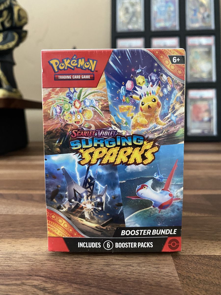 Pokemon Surging Sparks Booster Bundle Cards