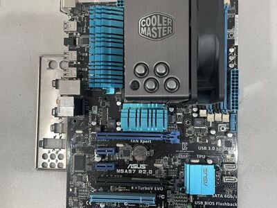 AMD Motherboard And CPU