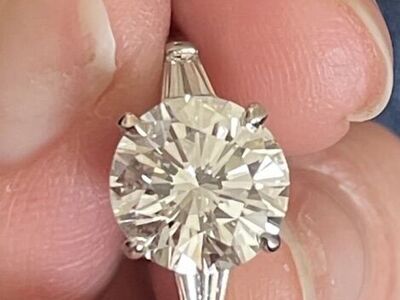 Tiffany & Co diamond ring Genuine & Natural