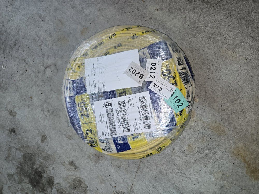 12/2 romex wire new 250ft