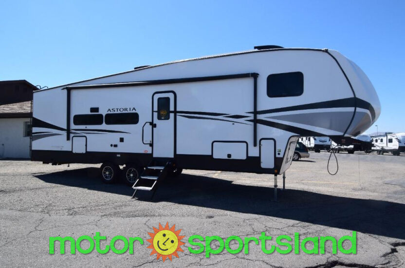 2025 Keystone Astoria 298BH Front Bedroom Rear Living Room Kitchen Island