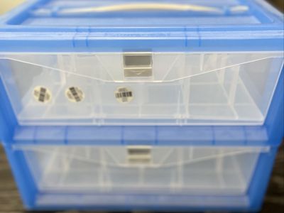 Embroidery thread storage box