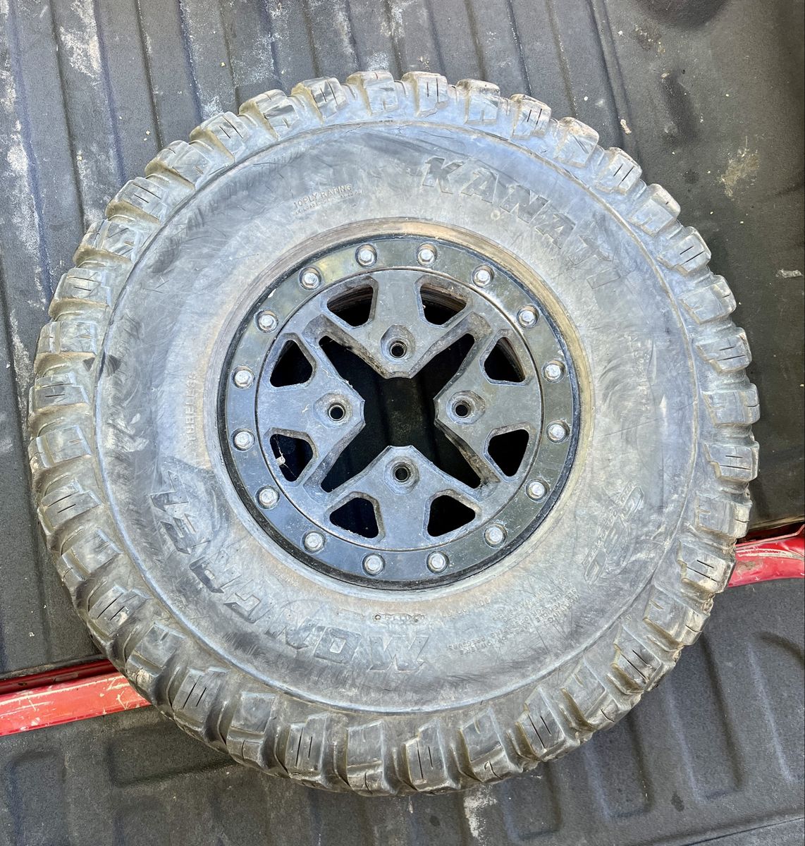Stock CanAm Wheels/Tires