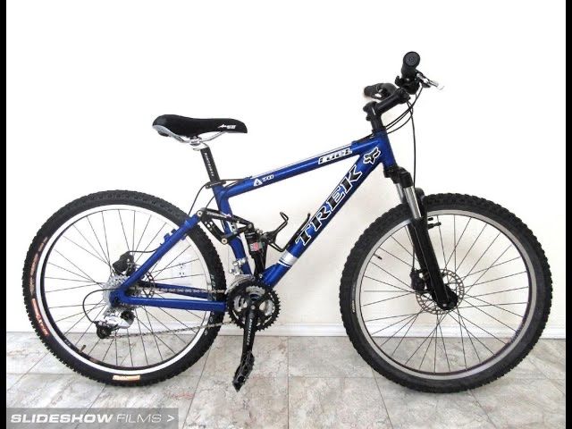 Trek Fuel 70 Full Suspension Mountain Bike - Blue Small for 5ft to 5ft 9 rider