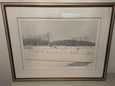 harold altman hand signed artist proof lithograph 1970