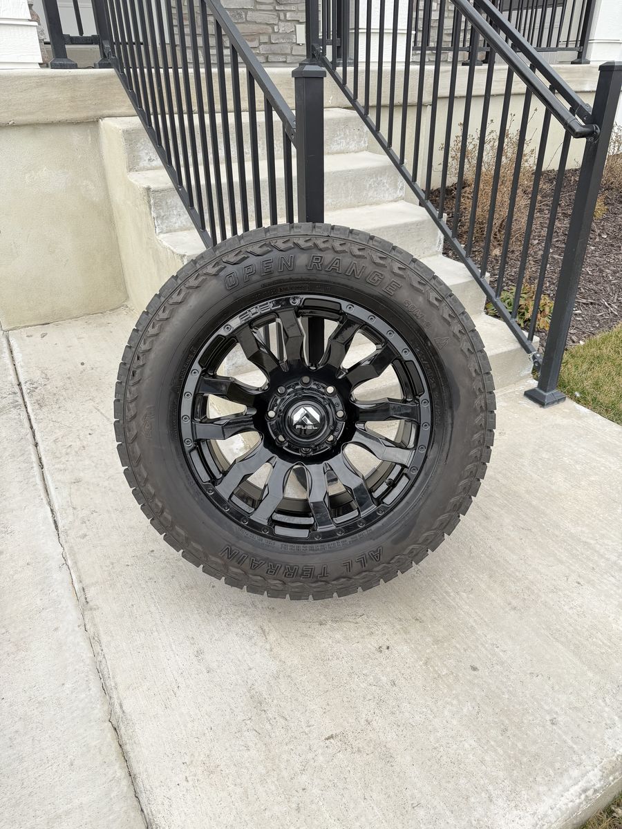 Dodge Ram 3500 Chevy GMC Rims and Tires 295/60R20