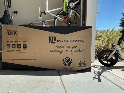 MD Sports Barrington 54 Inch Foosball Table - New in Box, Designed USA