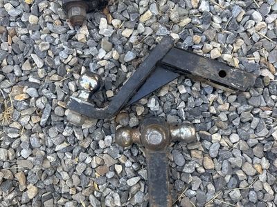 Assorted Trailer Tow Hitch Receivers and Ball Mounts - Lot of 3