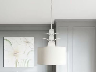 New- Modern Drum Chandelier