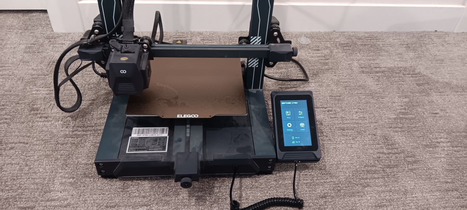 Elegoo Neptune 3 Pro FDM 3D Printer with Build Size 225x225x280mm
