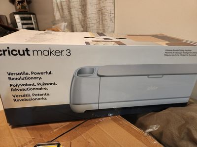 Cricut Maker 3 Ultimate Smart Cutting Machine - In Box
