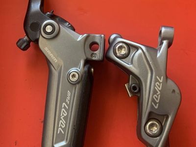 2025 SRAM Level Bronze 4 Piston Hydraulic Disc Brake Set Front and Rear