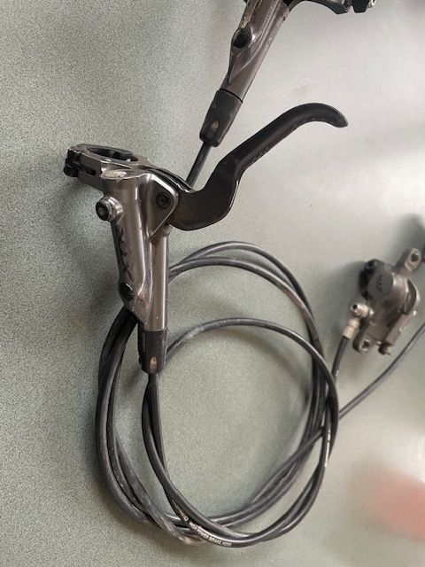 Shimano XTR M-9000 brakeset (F/R)