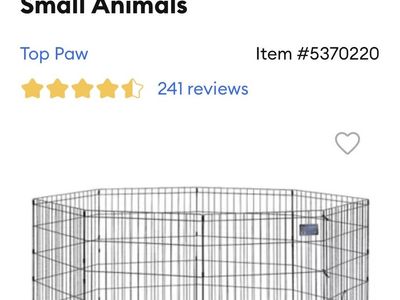 Top Paw Playpen