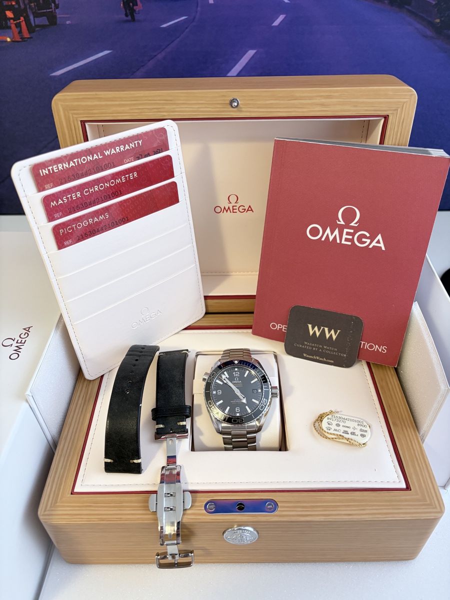 2021 Omega Seamaster Planet Ocean 600M 43.5mm – Black Dial