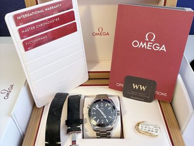 2021 Omega Seamaster Planet Ocean 600M 43.5mm – Black Dial