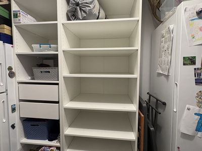 IKEA Pax with shelves