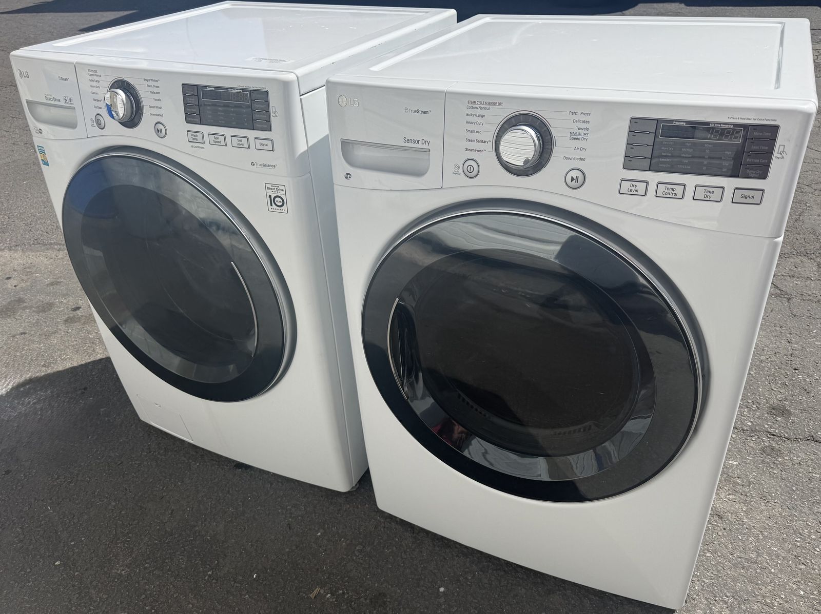 LG washer&dryer free delivery
