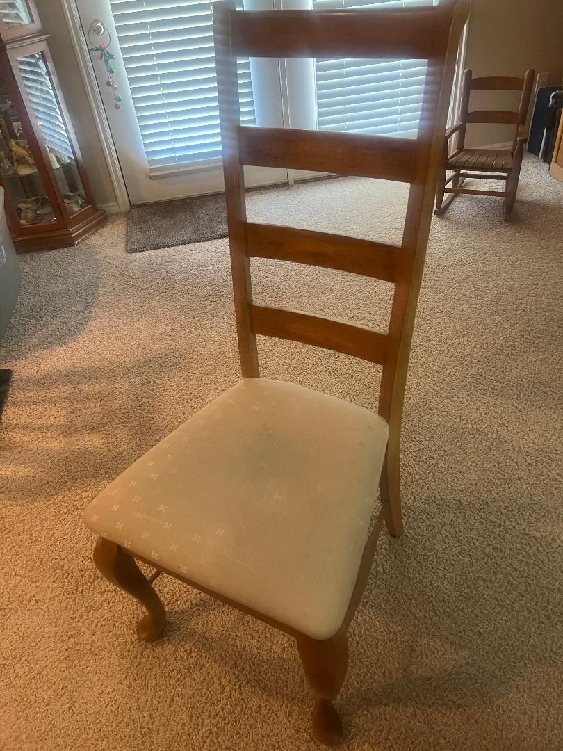 Ladder Back Solid Wood Chairs