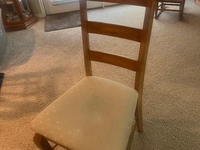 Ladder Back Solid Wood Chairs
