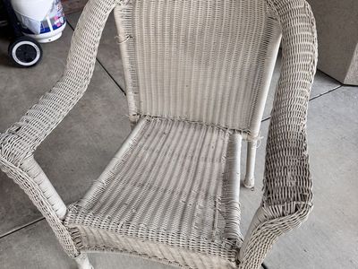 Four outdoor chairs