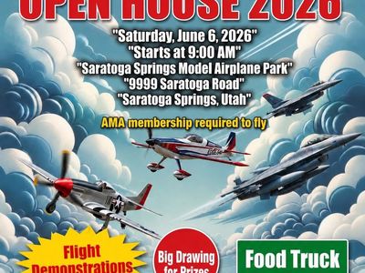 Utah valley Aeromodelers Open house 2026