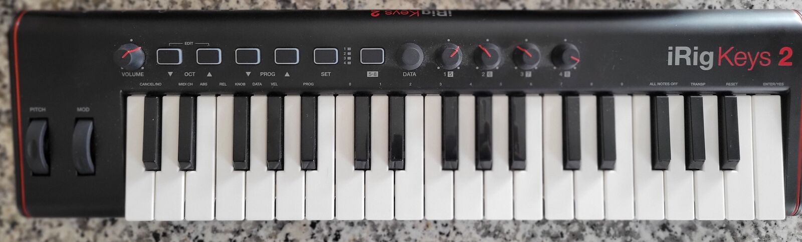 IK Multimedia iRig Keys 37 mini key midi controller