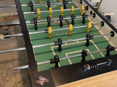 Tornado Cyclone II Foosball Table - Wood Grain Cabinet