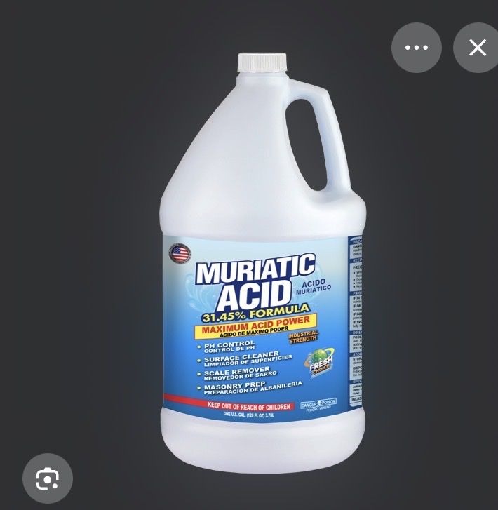 MURATIC ACID FULL STRENGTH