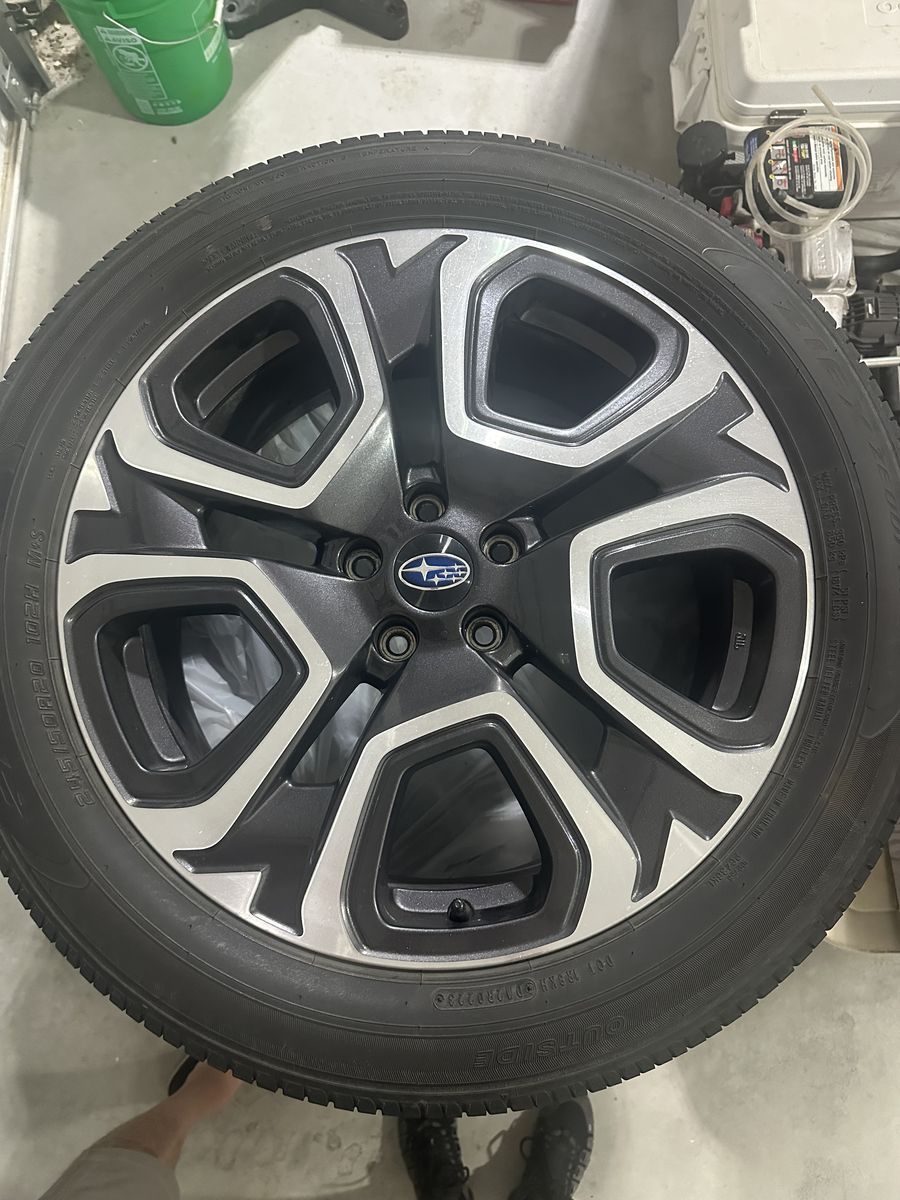 Subaru Ascent Factory 20” Wheels, including Factory TPS sensors