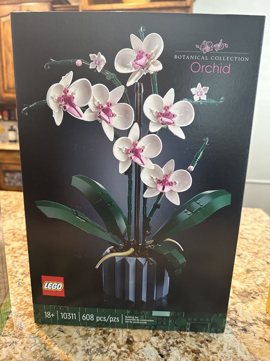 LEGO Botanical Collection Orchid 10311 Building Set - 608 Pieces - New, Sealed Box