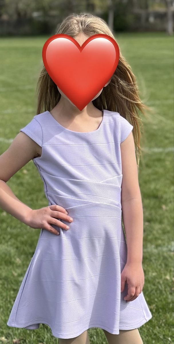 Lavender Girls Dress