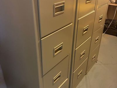 FireKing Insulated Turtle 4 Drawer File Cabinet