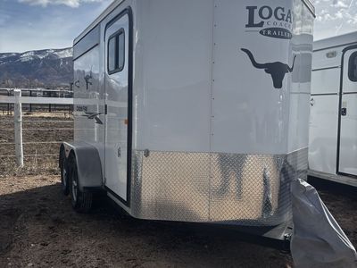 2019 Logan Crossfire BP 2 Horse Trailer