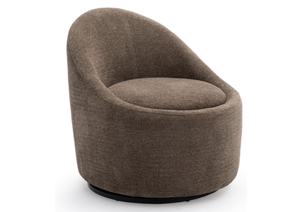 New in box, COLAMY Chenille Fabric 360° Swivel Accent Chair Model.W188