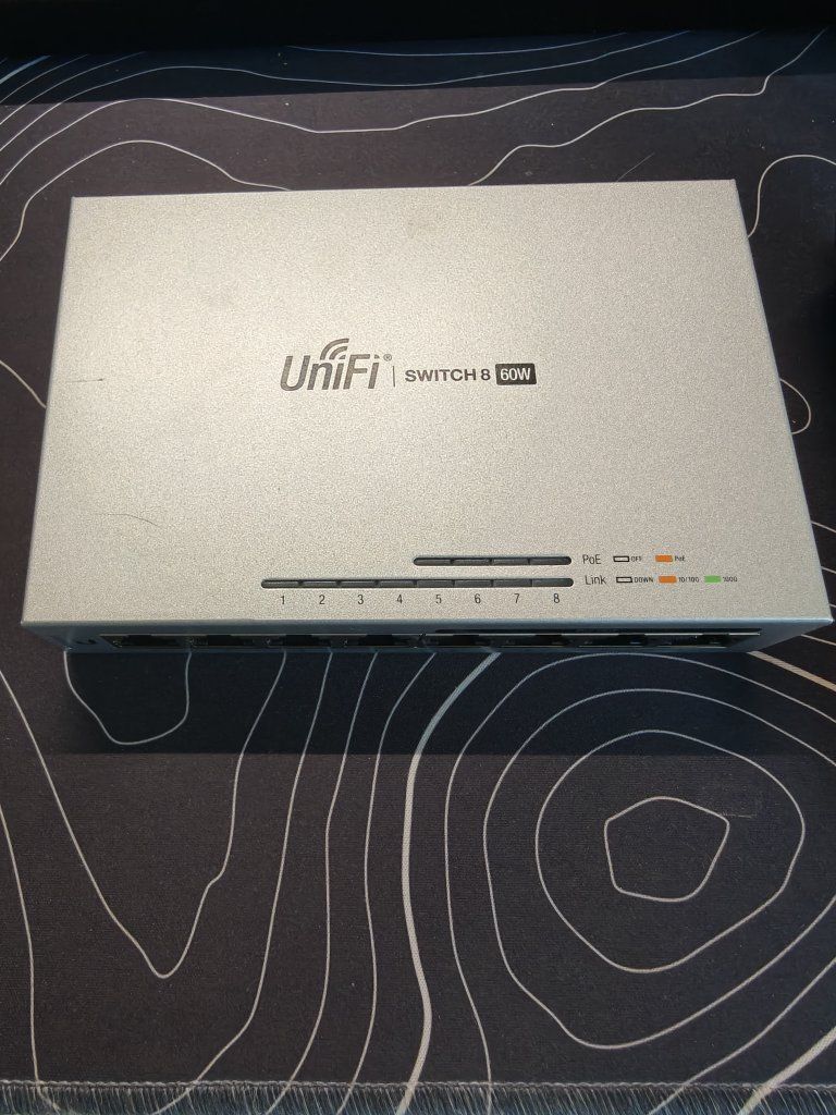Unifi POE Gigabit Switch US-8-60W