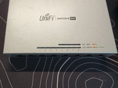 Unifi POE Gigabit Switch US-8-60W