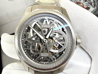 Oris ProPilot X Calibre 115 Titanium Skeleton – Ref. 01 115 7759 7153 Full Set - Warranty until 2031