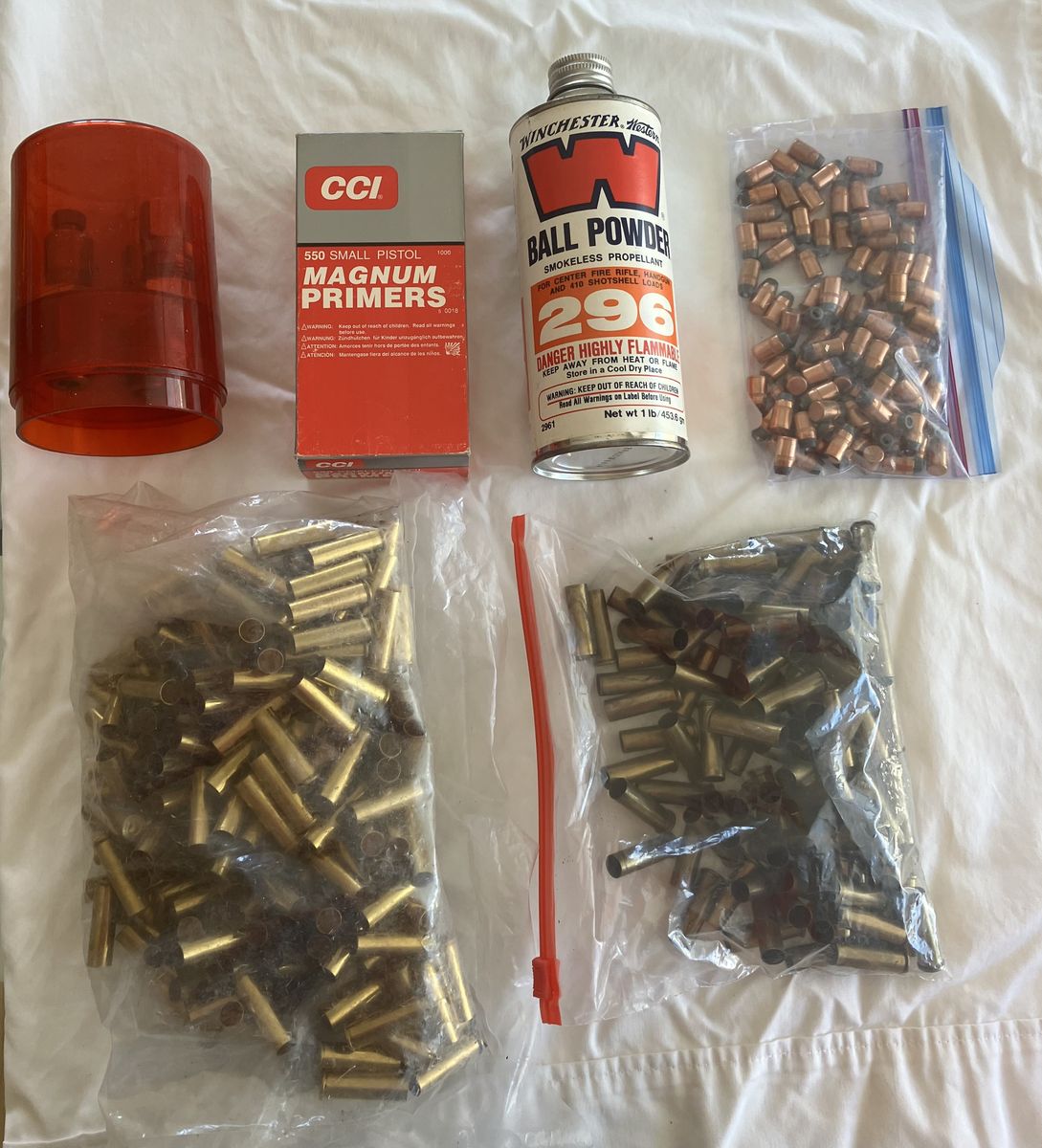 .357 Reloading Supplies
