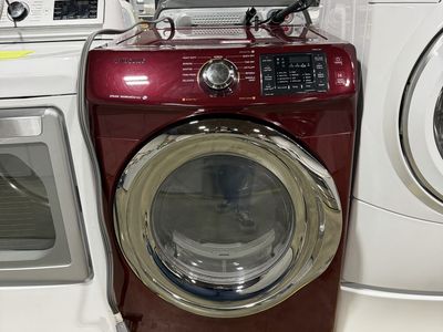 BIG SAVINGS! GOOD SAMSUNG RED FRONT LOAD ELECTRIC DRYER