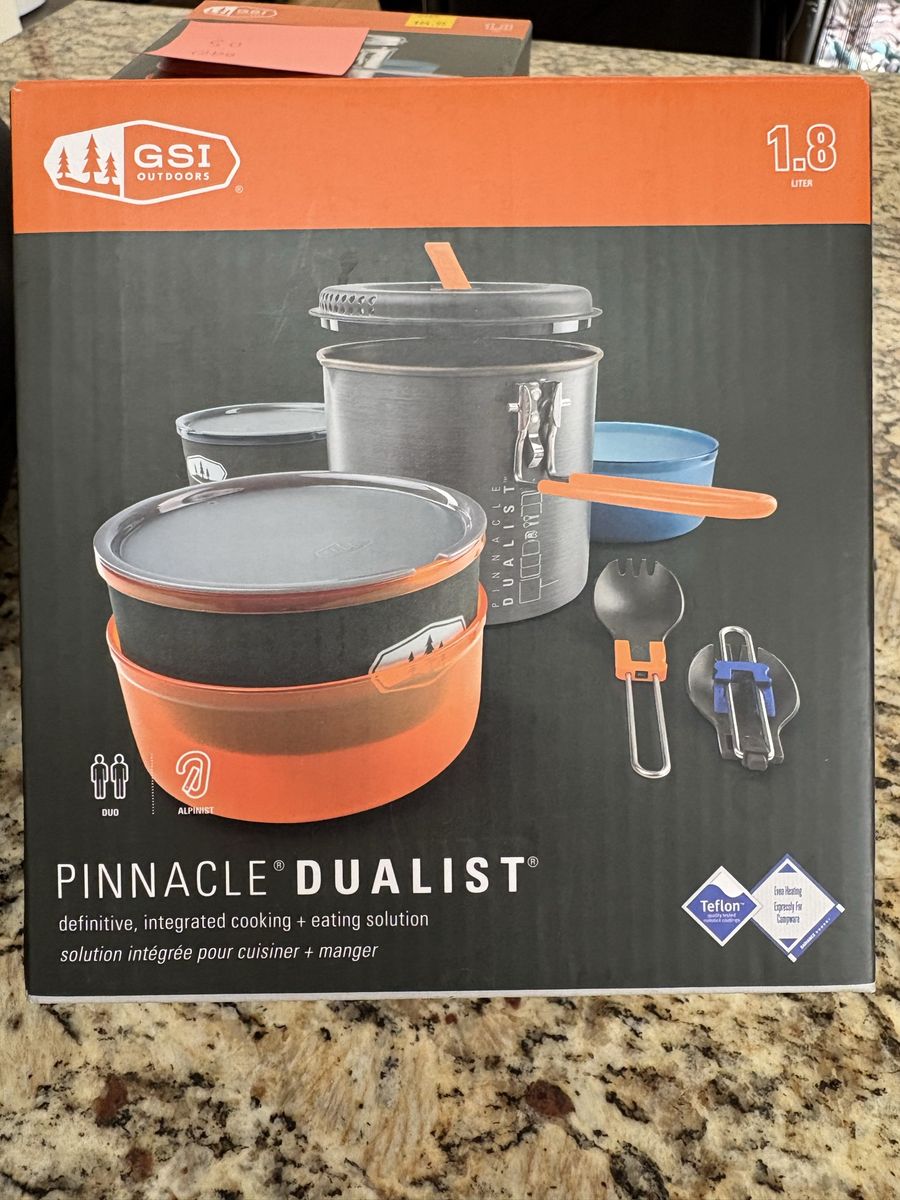 GSI Outdoors Glacier Dualist Cookset 1.8L NEW