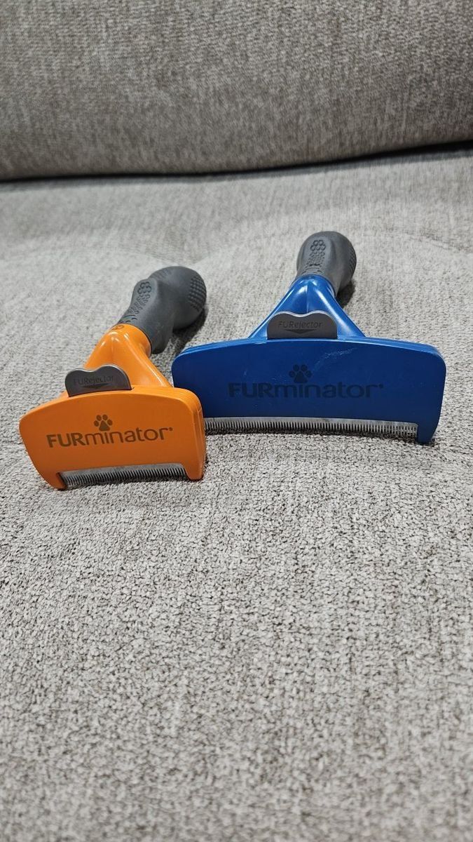Furminator shedding tools it helps so much with dog hair