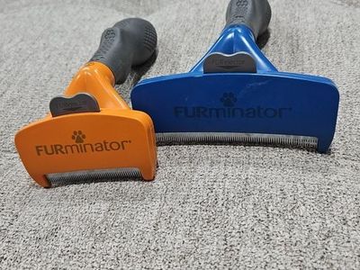 Furminator shedding tools it helps so much with dog hair