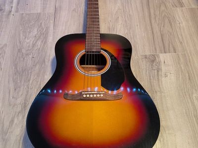 Fender FA-125 SB Dreadnought Acoustic Guitar Sunburst - FA-SERIES