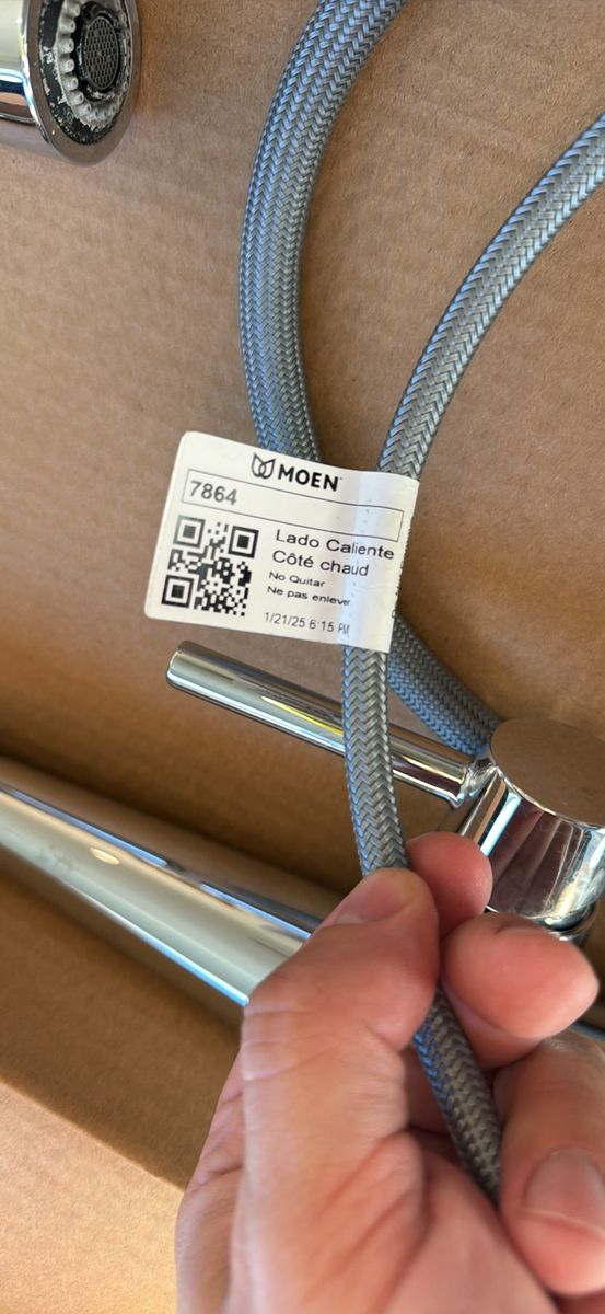 Moen 7864 Chrome Pull-Down Kitchen Faucet with Hose