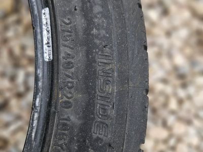 20" Camaro tires