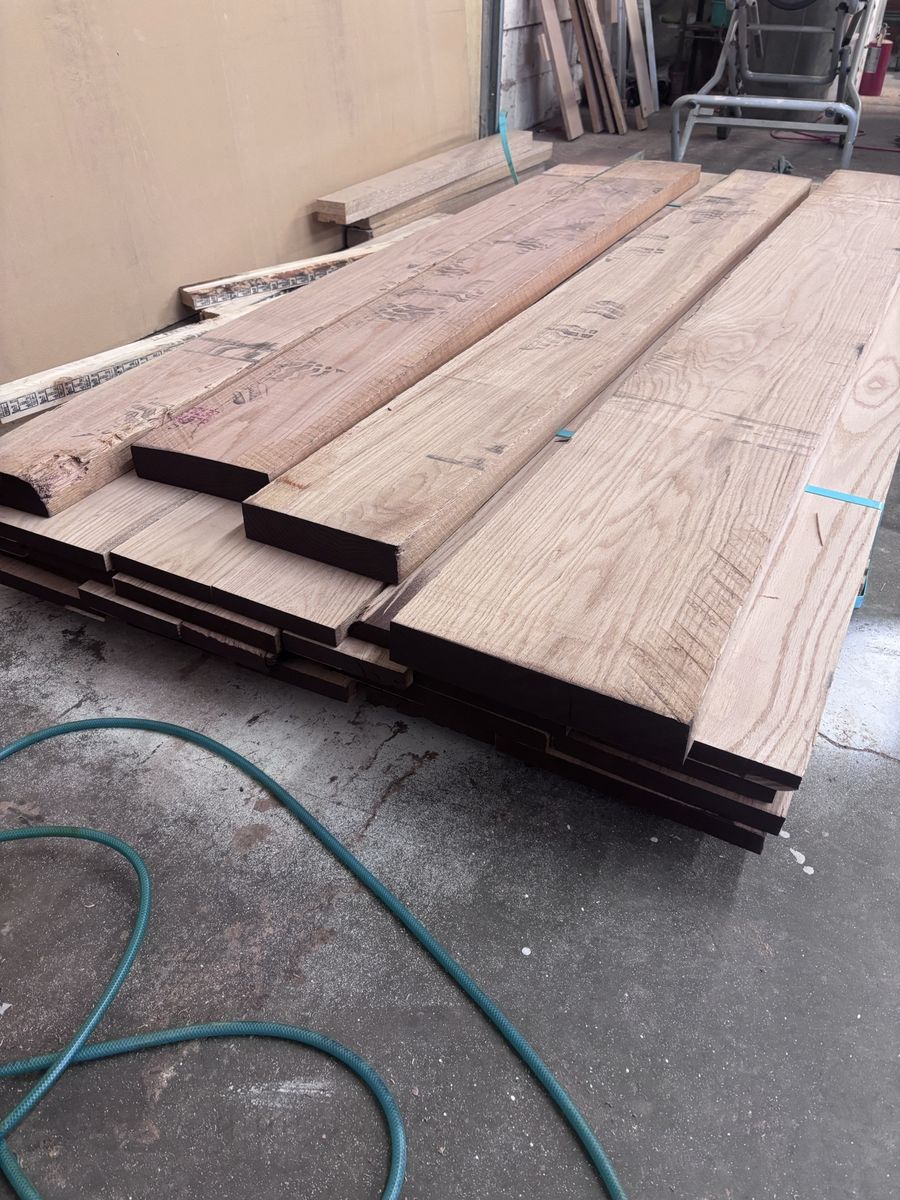 Hardwood Lumber (red oak)