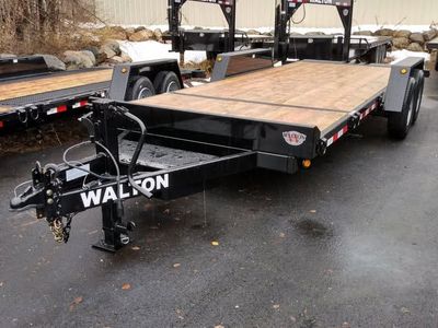 Walton 22 FT Tilt Deck 14K Axle GVW 85 inches inside fenders 14,000 gvw 3/4 tilt