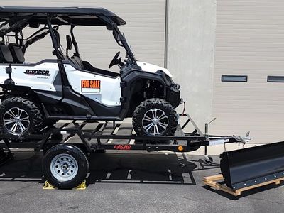 2016 Honda Pioneer 1000-5 UTV Package - 1,490 Miles, Trailer & Snow Plow Included
